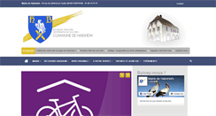 Desktop Screenshot of mairie-habsheim.fr