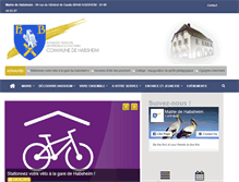 Tablet Screenshot of mairie-habsheim.fr